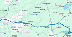 Napton to Warwick